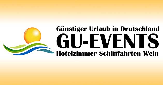 Gnstiger Urlaub in Deutschland GU-Events Hotelzimmer Schifffahrten Wein